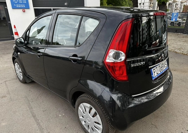 Suzuki Splash cena 12900 przebieg: 124824, rok produkcji 2009 z Radziejów małe 301